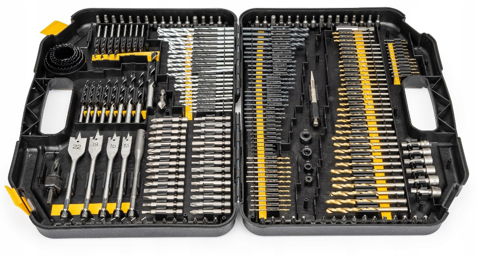 large drill bit set