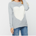 Loser gestrickter Pullover -Pullover -Strick -Tops