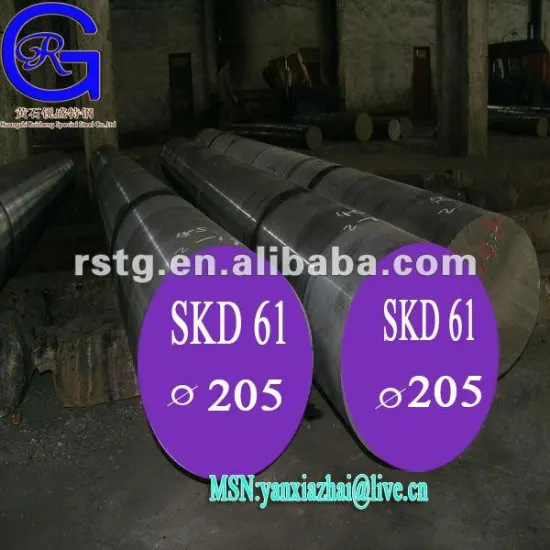 Hot work mould steel SKD61
