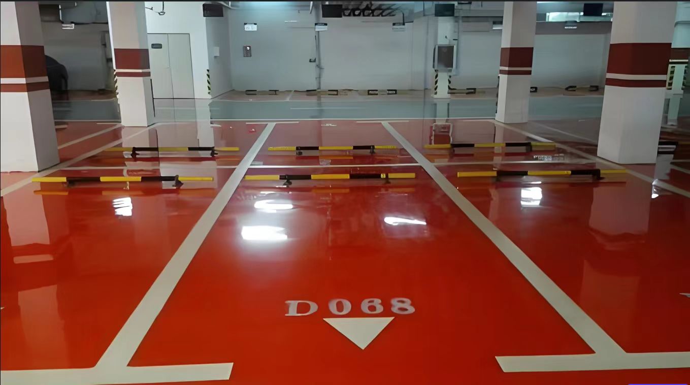 Revestimiento plano epoxi sin disolventes para superficies industriales