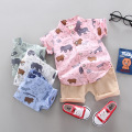 Hot Summer Baby Clothing Set Baby boys suit for Boys Cute Casual Clothes Set dinosaur Top Shorts infant Suits Kids Clothes