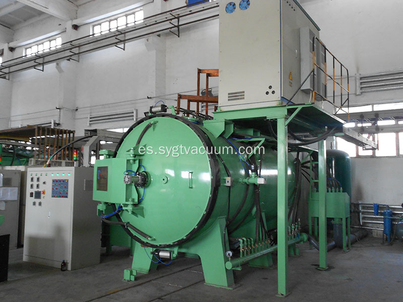 Horno de sinterización de resistencia de la horquilla del material horizontal