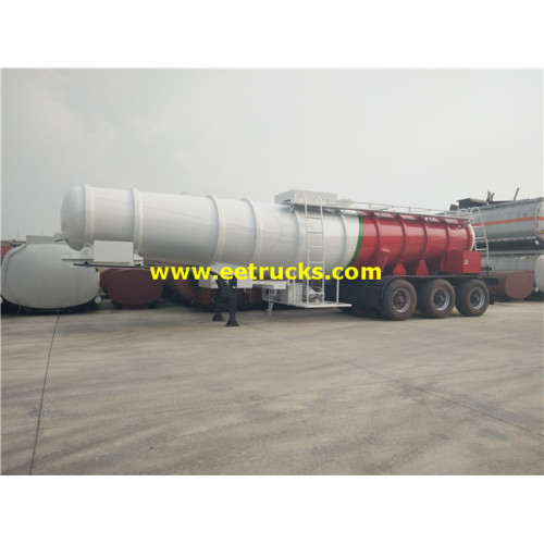 21m3 23ton H2SO4 Tàu chở dầu bán rơ moóc