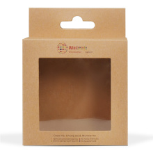 Eco-friendly brown kraft paper hanger display box