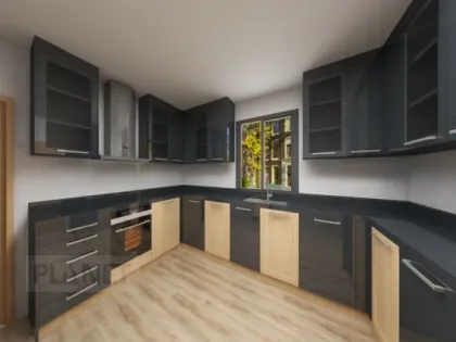 High Quality Espresso Solid Wood Kitchen Cabinets Design