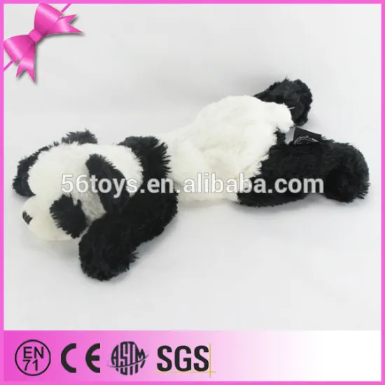 Brushy mini cute design style black white stuffed panda