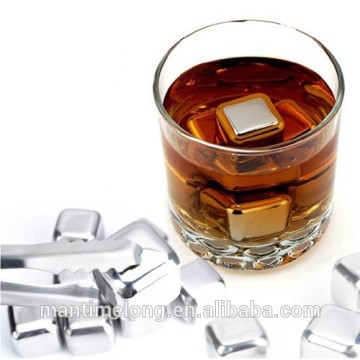 stainless ice cubes whiskey ice cubes reusable ice cubes