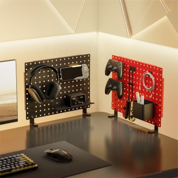 CSPB-001 Desk Pegboard Organizer for Efficient Desktop Management