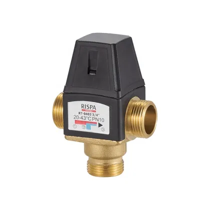 Brass Thermostatic Mixing Valve for Hot and Cold Water
