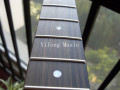 25,5 guitare de flamed Maple Neck Vintage teinte fini
