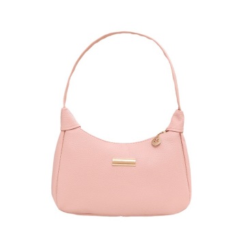 Custom Print Genuine Leather Mini Tote Flap Shoulder Bag with Two Straps and Zipper Lock Closure for Wholesale