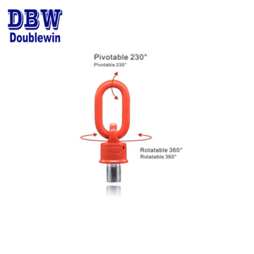 Factory Direct Grade 80 Universal Swivel Hoist Ring & Lifting Ring Eye Bolt Sale