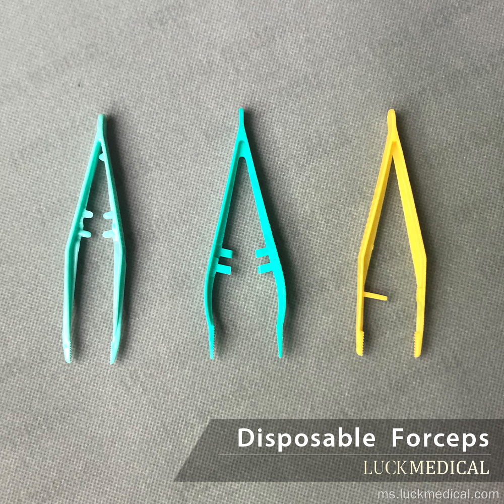 Pantsps Forceps Medical Plastik Plastik boleh guna