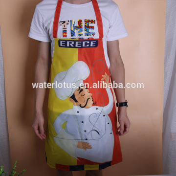 factory sale good quality waterproof cooking fashion printing apron