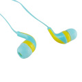 Kabel datar grosir mudah disimpan earphone in-ear