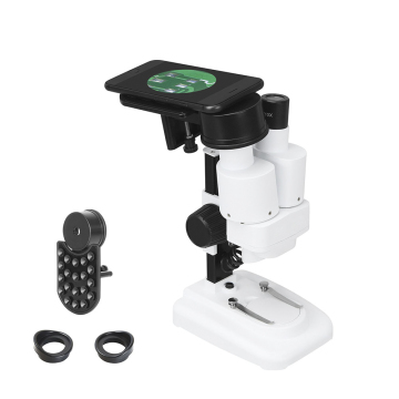 WF10X WF20X Wide Field of Vision Binocular Stereo Microscope with LED for PCB Soldering and Mobile Repair