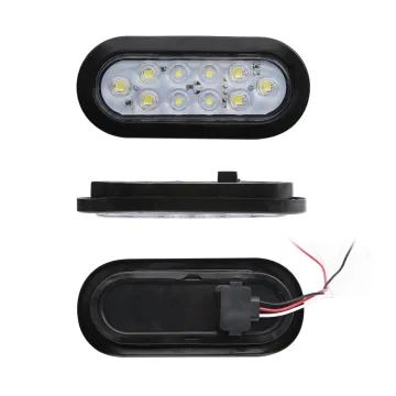 10LED Trailer Side Marker Rear Lamp Truck Turn Signal Tail Light