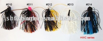 popular jig head lure with silicone skirt