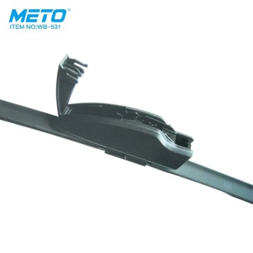 METO Wipers Adapter Universal Frameless Windscreen Hybrid Blade Set for Audi 80 S2 1993-1995 24+24 inches