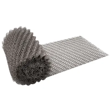 304 Stainless Steel Gas-Liquid Separator Knitted Wire Mesh Filter