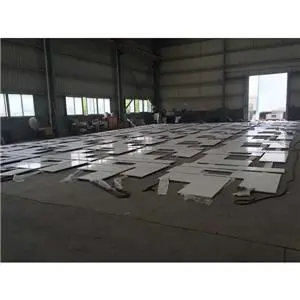 White Quartz Vessel Countertop Sink