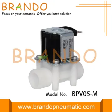1/2'' Male POM Thread Plastic Water Solenoid Valve