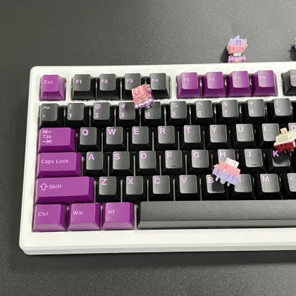 DAYE 152 Keys Black Lotus Keycaps