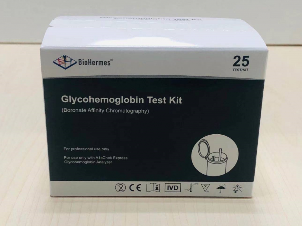 Kit de test de glycémie HbA1c de paillasse de laboratoire