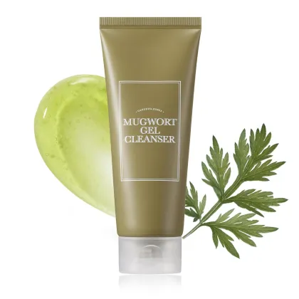 Korean Mugwort Gel Cleanser for Deep Cleansing and Hydration