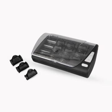 Best Quality Mingwei Hot Selling Personal Hair Styler Rollers & Clips Set with Heating Box: Your Ultimate Beauty Tool