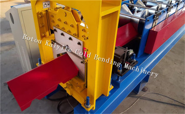 Metal Triangular Roof Ridge Cap Roll Forming Machinery