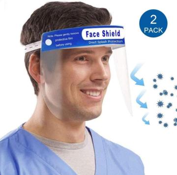 PET full cover visor protective face shield