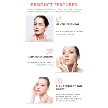 Cleanser facial para as mulheres grávidas Maternidade Cleanser