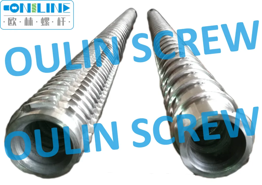 Bimetallic Screw and Barrel for HDPE Bottle Blowing Machine