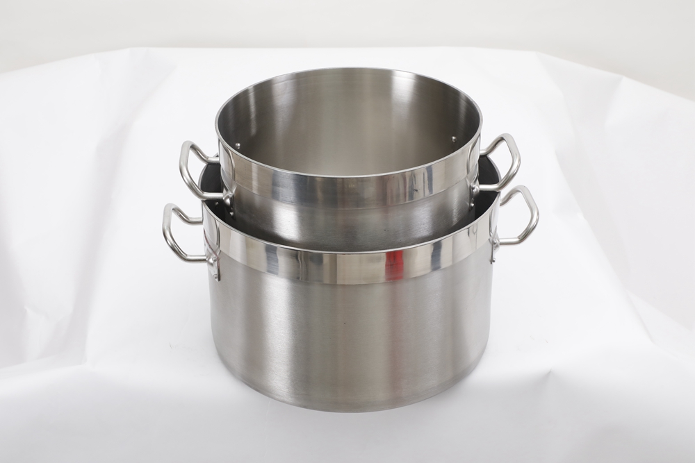 Scald-proof stainless steel stockpot