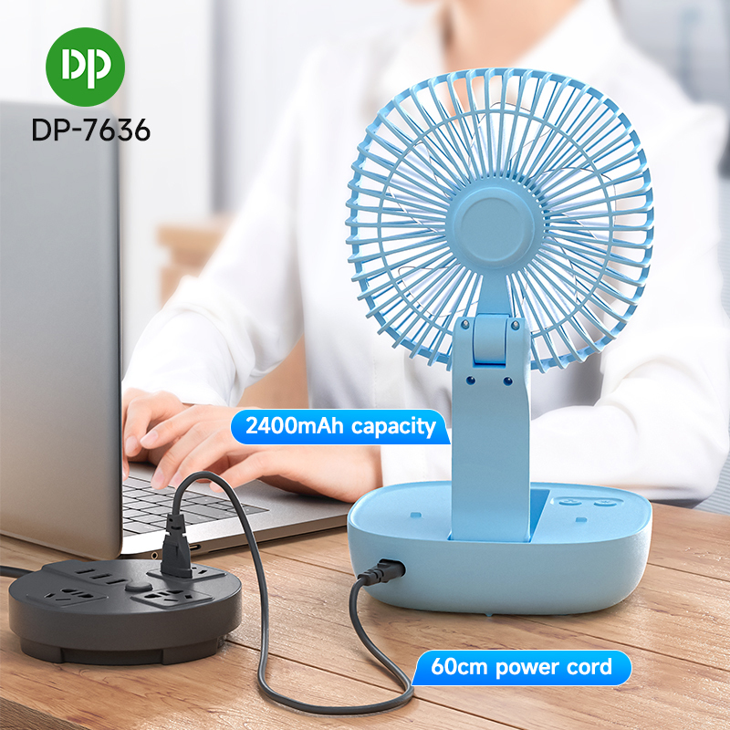 Mini Usb Rechargeable Wall-mounted Hone Office Desktop Fan
