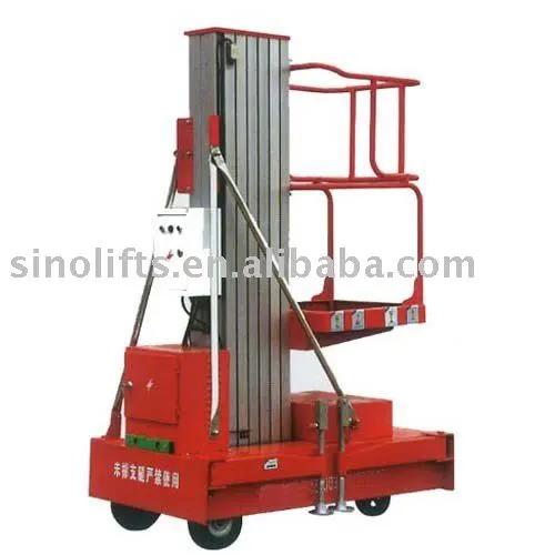 Aluminum working platform