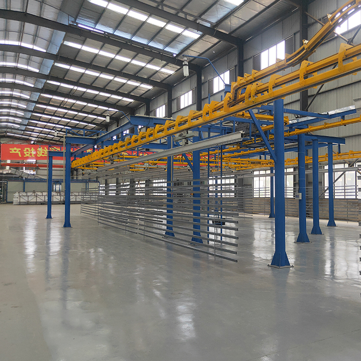 Electrostatic Aluminium Powder Coating Booth with Gun