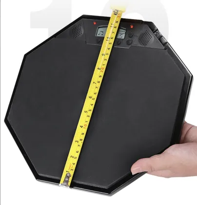 12 Inch Electronic Dumb Bell Shelf Drum Pad with Tachometer