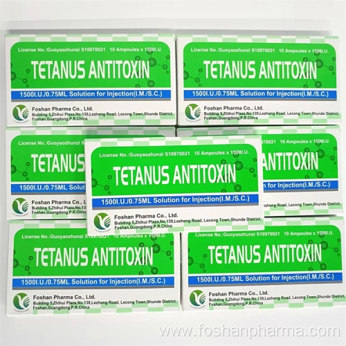 Suppliers for Pharma Tetanus toxoid injection