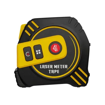 ABS 2-in-1 Rechargeable Digital Measuring Tool with LCD Display: Accurate Footage, Inch, Meter Measurement & Laser Tape Function