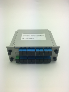 SC/UPC 1*16 Insert Type PLC Splitter