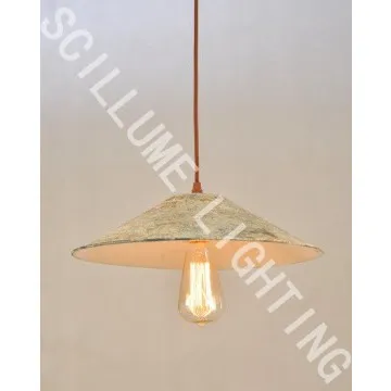 1 light rustic Edison pendant lamp