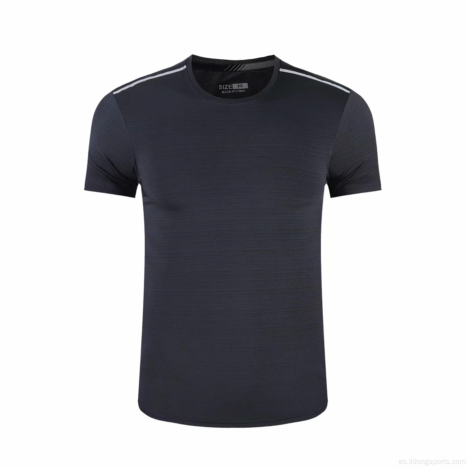 Camiseta de camiseta de calidad para hombres de verano camisetas reflectantes reflectantes