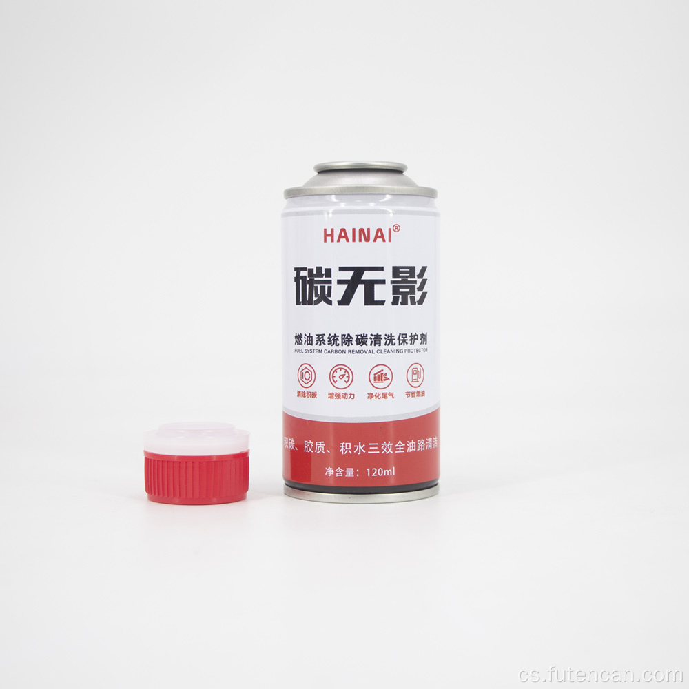 Pocínovaná nádoba na přísady do paliva