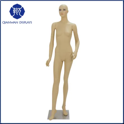 Super sexy skin color nude female mannequin