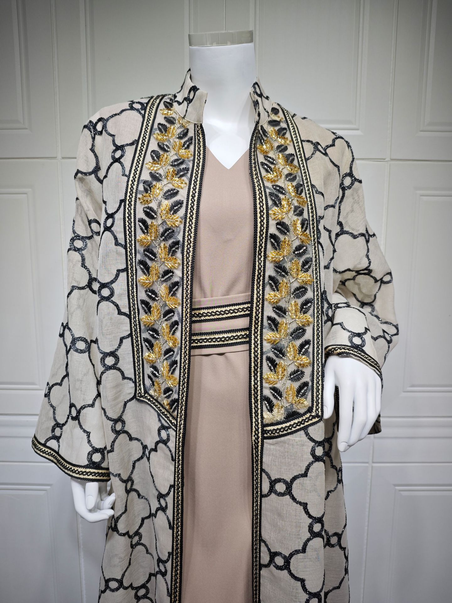 Luxury Abaya Set AB416 (15)