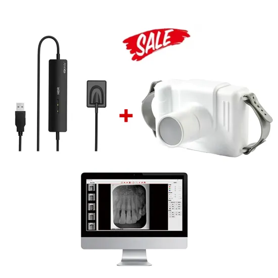 Portable High-Frequency Dental X-Ray Unit with Digital Sensor