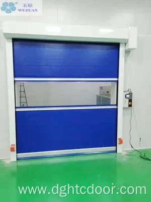 Industrial PVC Fabric Roll Up Coiling Door