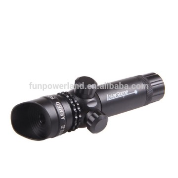 Funpowerland 2 Mounts Rail Mount Outside Adjustable Switch Tactical Red/Green Dot Laser Sight Scope w/ Rail Mount